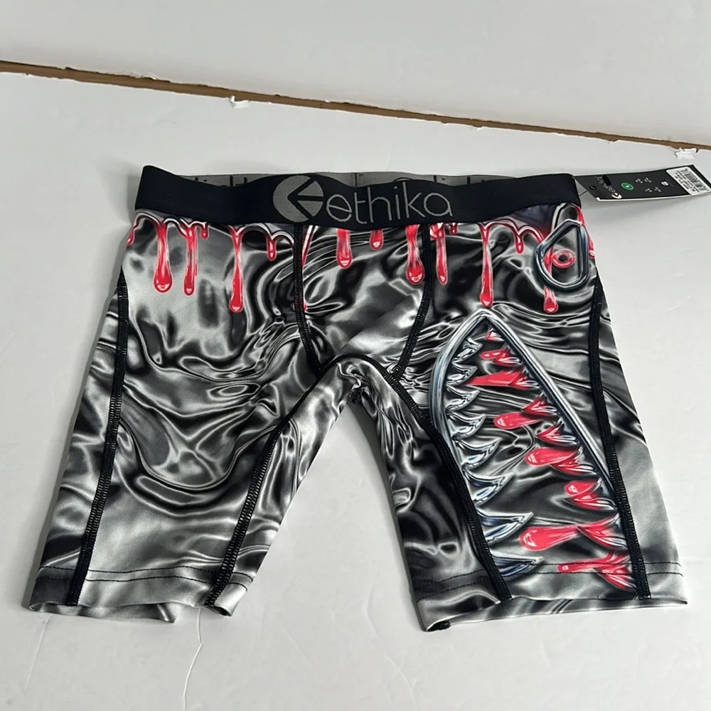 KIDS ETHIKA BOMBER SLIME BOXER BRIEFS - Picture 4 of 7